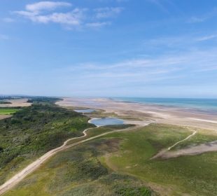 camping dans le nord en bord de mer avec accès direct plage