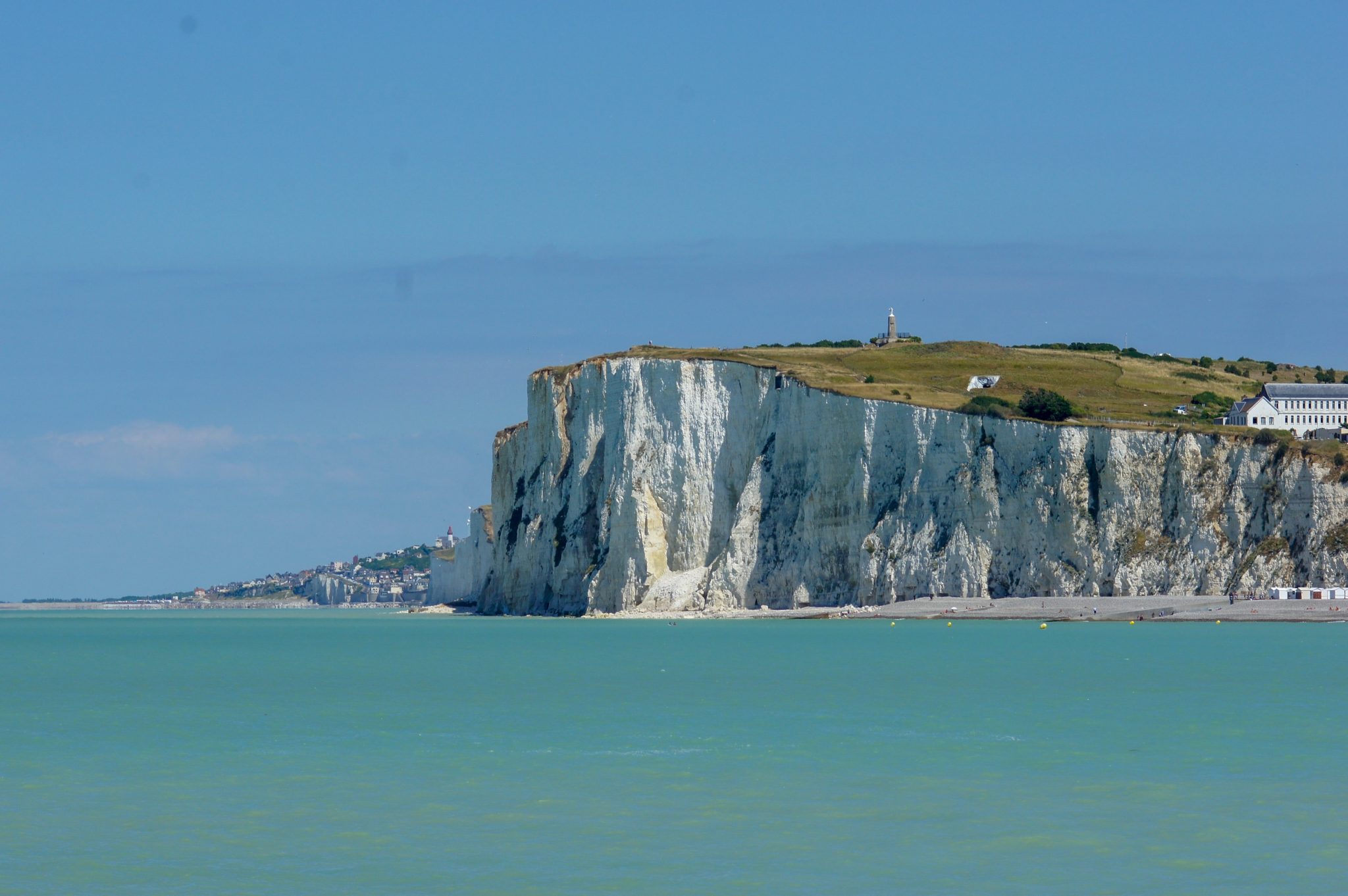 Falaises sur côte d'opale depuis notre camping 4 étoiles nord